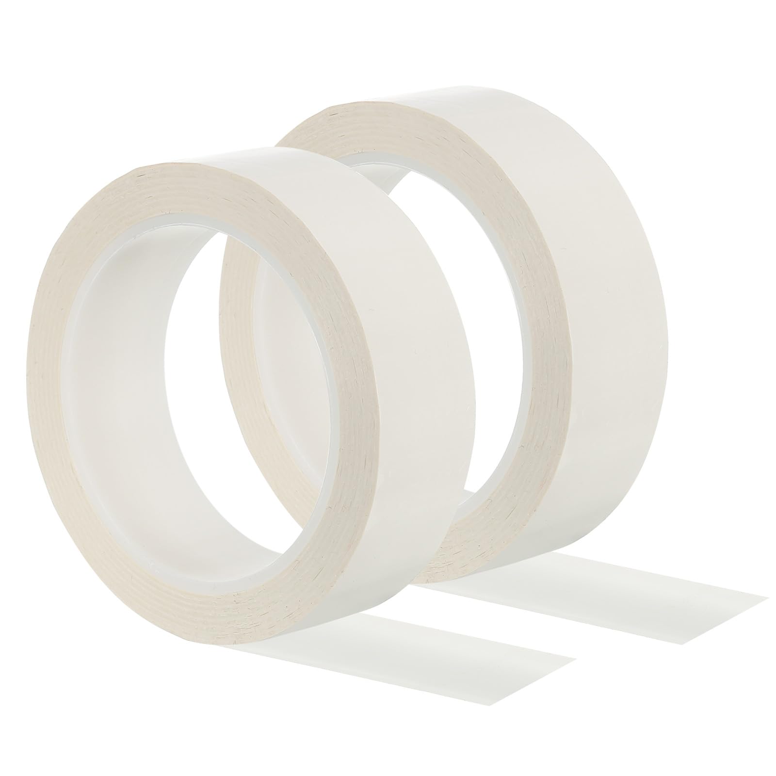 PATIKIL Whiteboard Tape 30mm 1-1/5", 2 Pack Thin Dry Erase Tape for Graphic Chart Marking DIY Art, White