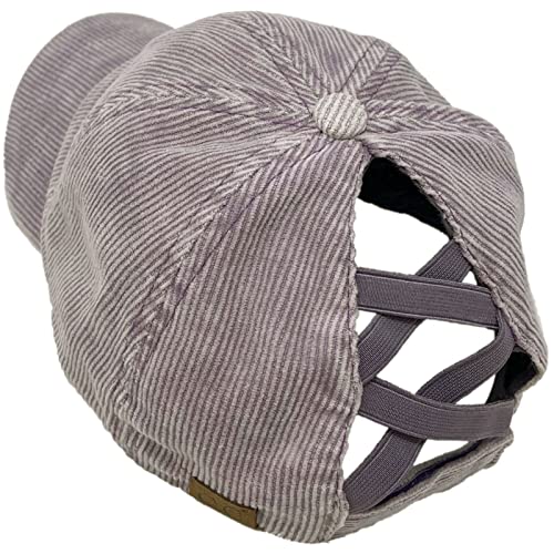 C.C Ponytail Criss Cross Messy Buns Ponycaps