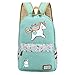 Nobag Kid's Girls Animal Cartoon Funny School Backpack Cute Shoulder Bag (Mint)