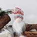 EDLDECCO Christmas Gnome Pack of 4 Plush Yule Santa Nisse Figurine Plush Swedish Nordic Tomte Scandinavian Elf X'Mas Holiday Party Home Decor Ornaments (Grey, 4)