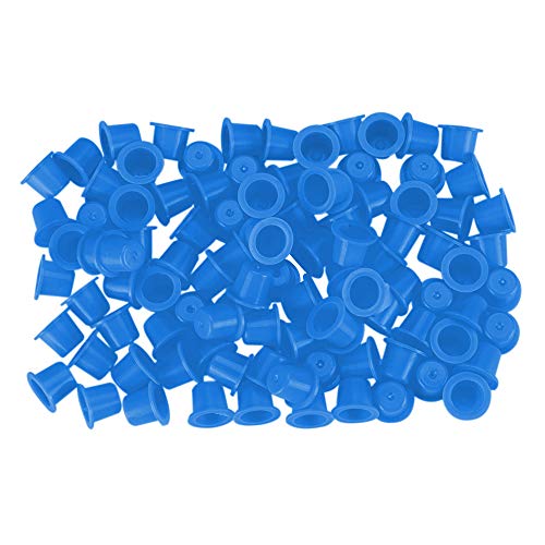 100/500/1000pcs Small Tattoo Ink Cups Disposable Tattoo Pigment Ink Caps for Tattooing Mixed Tattoo Ink