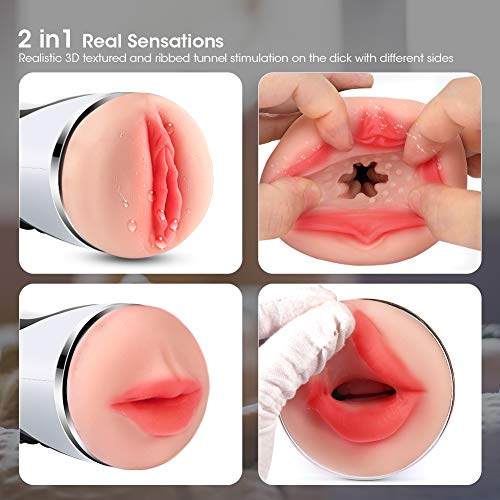 Massaggiatore in silicone di simulazione, Masturbtore uomo Automatico, Giocattoli sessuali realistici, Vagina in silicone,Sex toy for men