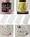 Wedding Cake Stencil Template, Benbo 7Pcs Cake Decorating Embossing Plastic Spray Floral Cake Cookie Fondant Side Baking Mesh Stencil Wedding Decor Tool