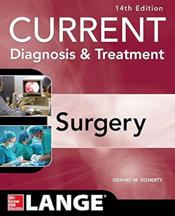 Current Diagnosis And Treatment Surgery 14 E Kindle
