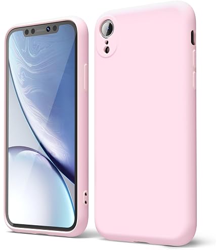 Amazon.com: oakxco for iPhone XR Phone Case Liquid Silicone, Thin