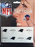 NFL Carolina Panthers Peel and Stick Tattoos