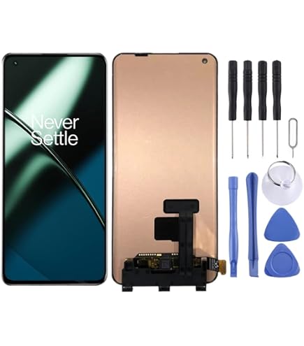 Kit écran LCD + Vitre Tactile Pour OnePlus 11 5G - 6.7", Noir, Avec Outils Et Colle, Neuf