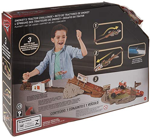 Disney Pixar Cars Smokey's Tractor Challenge Playset - Thumbnail 2