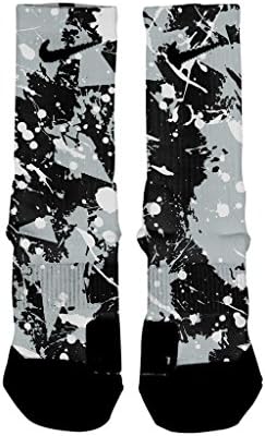 Spurs Splatter Custom Elite Socks