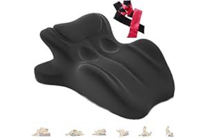 Vireon Sweet Spot Pillow, Arcova Sweet Spot Pillow, Chiromonk Couples – 27° Incline Memory Foam Wedge for Back, Leg & Intimac