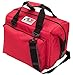 AO Coolers Deluxe Canvas Soft Cooler with High-Density Insulation, Red, 24-Can