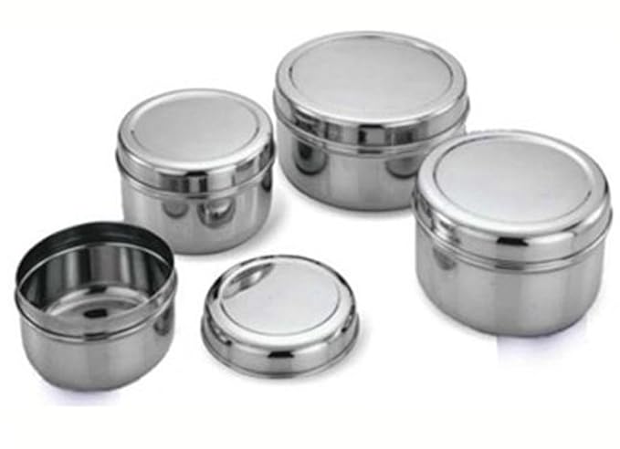 Lifetime Stainless Steel Food Storage Container - Set of 4