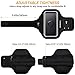 RUNBACH Armband for Galaxy S9,Running Exercise Gym Bag with Fingerprint Touch/Key Holder and Card Slot for Samsung Galaxy S9 (Black)