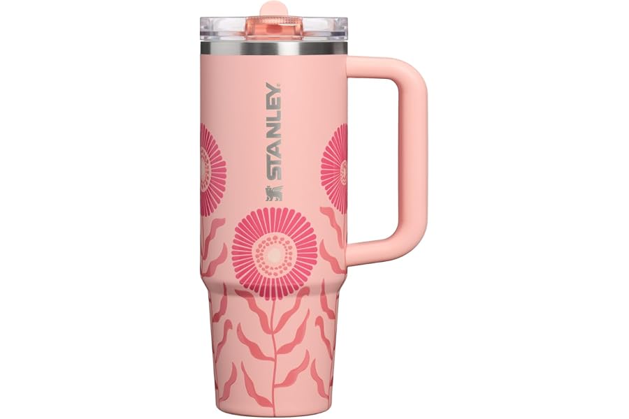STANLEY Quencher ProTour Flip Straw Tumbler with Leakproof Lid 30 oz | Built-in Straw and Handle | Cup Holder Compatible for Book