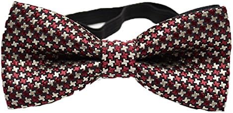 QYdress Kids Cotton Bow Tie Tied With Adjustable Children Suspenders Handmade (one size, QY-5)