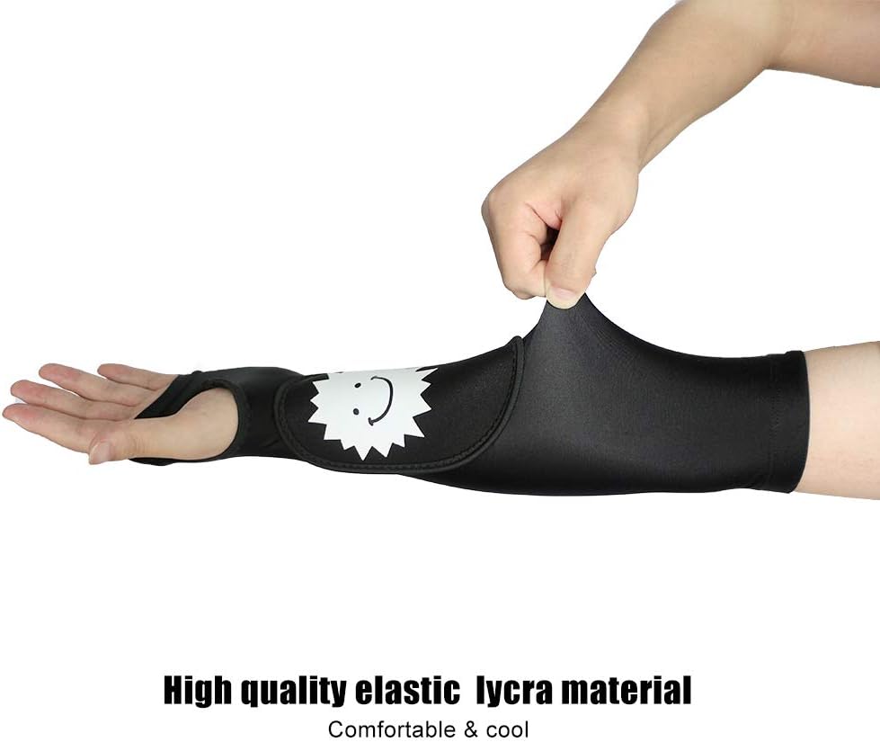 Luwint Youth Volleyball Arm Sleeves - Long Passing Forearm Sleeves for Women Girls with Protection Pad and Thumbhole 1 Pair: Industrial & Scientific