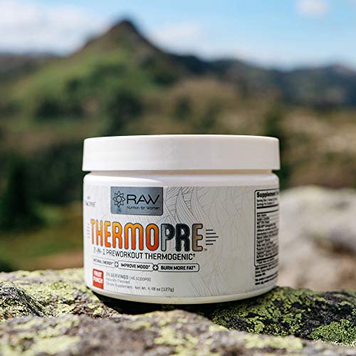 RAW Synergies Pre Workout Thermogenic Fat Burner Powder