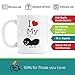 I Love My Aunt Premium 11oz Coffee Mug Gift | Perfect Sister Gifts, Aunt and Uncle, New Big Little Sister Present Ideas for Birthday Christmas, Soul Secret Sis Best Personalized Unique For From Auntie