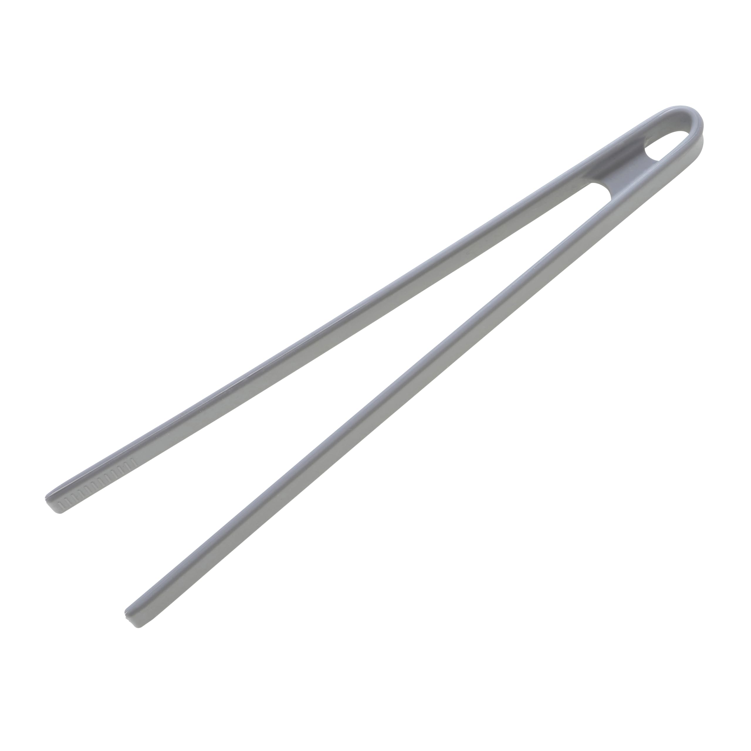 Wiltshire Silicone Kitchen Tongs 29cm, Cooking & Serving Tongs, Salad & BBQ Tongs, Heat-Resistant Utensil, Non-Stick, Non-Scratch, Pebble Grey, 29x6.3x1.5cm