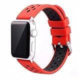 For Apple Watch Bands ,Copbis Silicone Replacement Straps and Sport Watch Wristband for Iwatch Bands