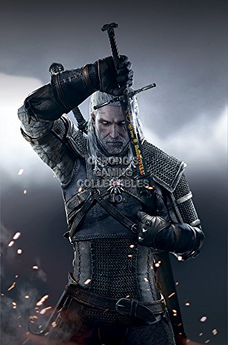 CGC Huge Poster - The Witcher 3 III Wild Hunt Geralt Textless PS4 XBOX ONE - EXT695 (24" x 36" (61cm x 91.5cm))