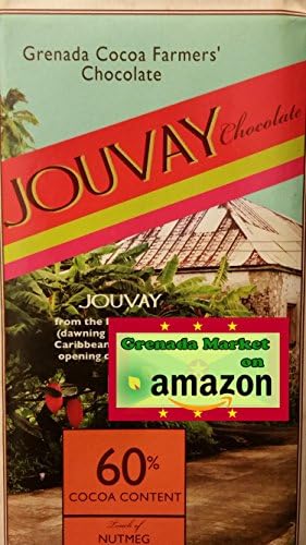 "Jouvay" 60% Chocolate, Touch of Nutmeg - Grenada Cocoa Farmers (3.5oz)