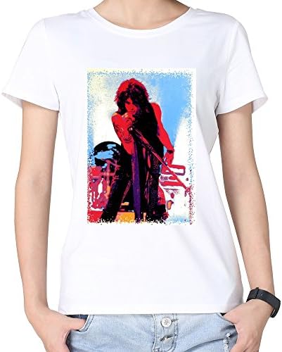 MAGGO Rock Mature Men Popular Handsome Man T-shirt Womens White