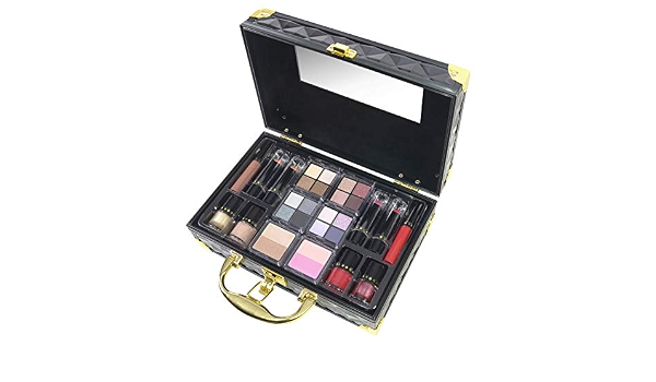 Maletín de Maquillaje Rock Fashion Train Case - The Color Workshop - Un Kit  de Maquillaje Profesional Completo en un Maletín Fashion para Llevar  Siempre Contigo : Amazon.es: Juguetes y juegos