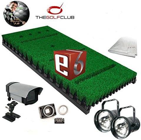PROTEE Base Pack One Pro Golf Simulator with TGC and TruGolf E6 software package