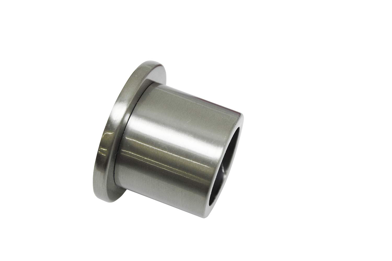 Gardinia Windsor Series Wall Bracket for Curtain Rods with 25 mm Diameter, Includes Mounting Material, Stainless Steel Look