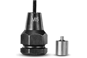 KIARUO M5 Self-Locking Rivet Nut Gun Head(1pc) use for LM08/LM09 Rivet Nut Gun