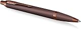 Parker IM Monochrome Ballpoint Pen Burgundy Finish Blue Ink Medium Point view 4