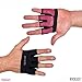 Fit Four The Gripper Glove Callus Guard Fitness Gloves for WODs, Weightlifting & Cross Training Athletes - Enhanced Silicone Grip Palm (Hot Pink, Medium)