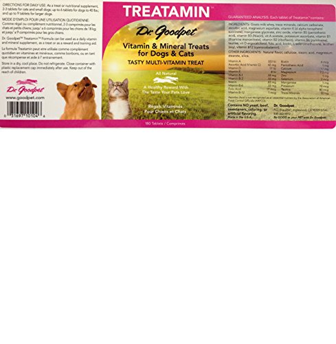 Dr. Goodpet Pet Vitamin/Mineral Tablets for Pets, Small - Thumbnail 2