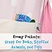 Kids Teepee Tent for Girls, No Toxic Chemicals Added, Carrying Case, Pink Play Tents Indoor for Kids, Large Enough Tipi for Toddler Dog Baby Boy Adult Children Adults Dogs Boys, Childs Reading Nook