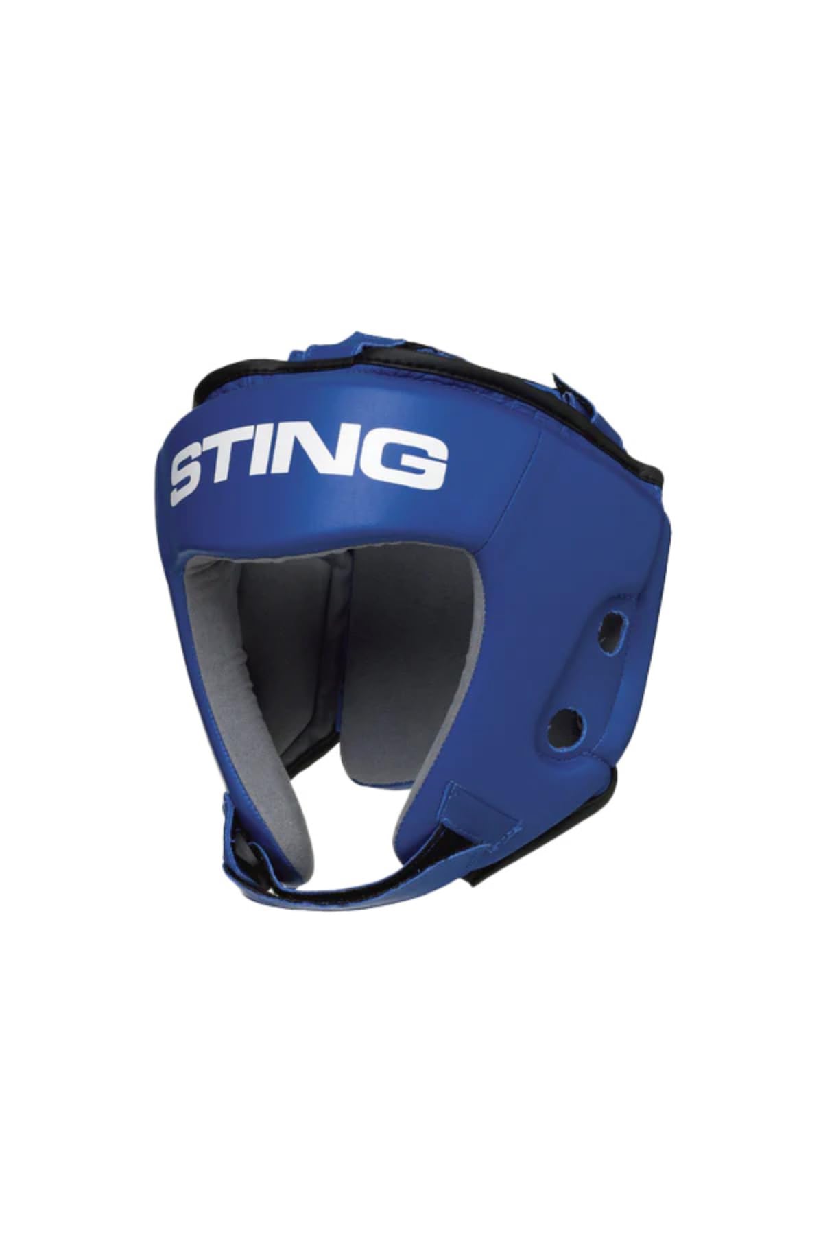 Photo 1 of STING USA Boxing Approved Open Face Head Guard, Large, Blue