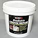 ChimneyRx 300014 Brushable Chimney Crown Repair – Elastomeric & Waterproof Coating for Crowns & Masonry - Fast-Setting & Long-Lasting Protection Crack & Leak Prevention - 2 Gallon
