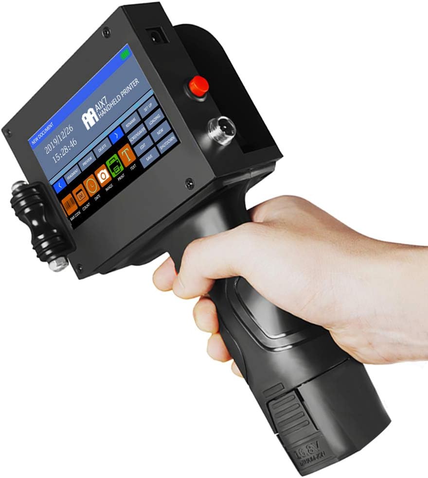 handheld barcode printer