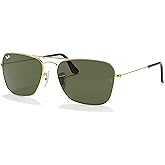 Ray-Ban RB3136 CARAVAN Sunglasses For Men For Women +BUNDLE with ACCESSORY EYEWEAR KIT