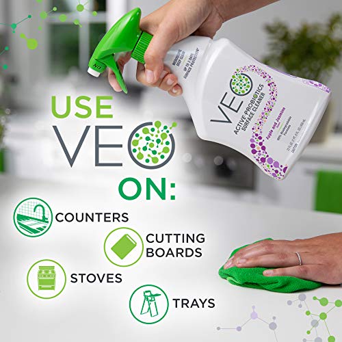 VEO Active-Probiotics All Purpose Cleaner Spray 22 Oz, Citrus Blossom Scent, MultiSurface Cleaner, Multipurpose Cleaner - Thumbnail 5