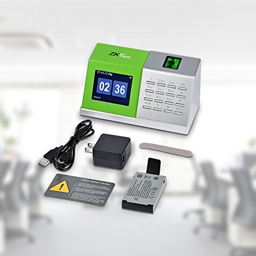 5 ZKTeco+CT20+Fingerprint+Time+Tracking+Installation