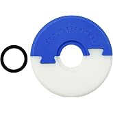 Welvzen Bathtub Spout Pipe Seal, Block Water Past Through Finished Wall | Tub Spout Water Leakage Disc Seal, Bath Wall Waterproof Protection for Copper Pipe (1/2" Copper Pipe 0.63in (16mm))