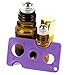 Essential Oils Swiss Key - (Purple) Roller Bottle Accessory to Easily Remove Roller Caps and Orifice Reducer Inserts on Most Essential Oil Bottles