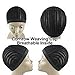 WOME Black Braid Cap Crochet Braids Cap for Easier Sew In,1pcs/Lot Braiding Wigs Cap