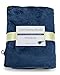 Convenient Gadgets & Gifts USB Heated Shawl and Lap Blanket - Blue Color - USB Heated Throw Perfect Alternative to a Mini Office Desk Heater