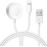 Latest Version for Apple Watch Charger,iWatch Charger Compatible with iPhone Charger,Portable Watch Charger Apply for…