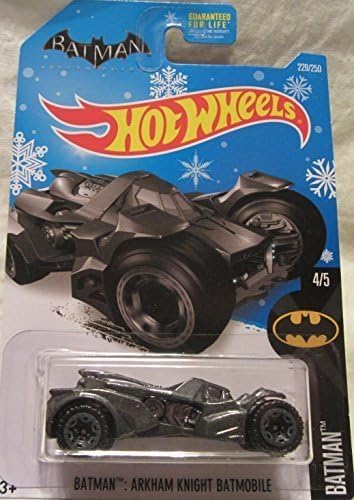 2016 Hot Wheels Batman Arkham Knight Batmobile 229/250 Snowflake Exclusive by Batmobile