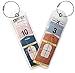 Cruise Luggage Tag Holders New 8 Pc for Royal Caribbean & Celebrity Ships (8, Clear)