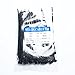 Dxg 100 Pack 4 Inch Self-locking Nylon Cable Ties Zip Ties (Black)