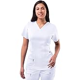 Adar Pro Scrubs for Women - Elevated V-Neck Scrub Top